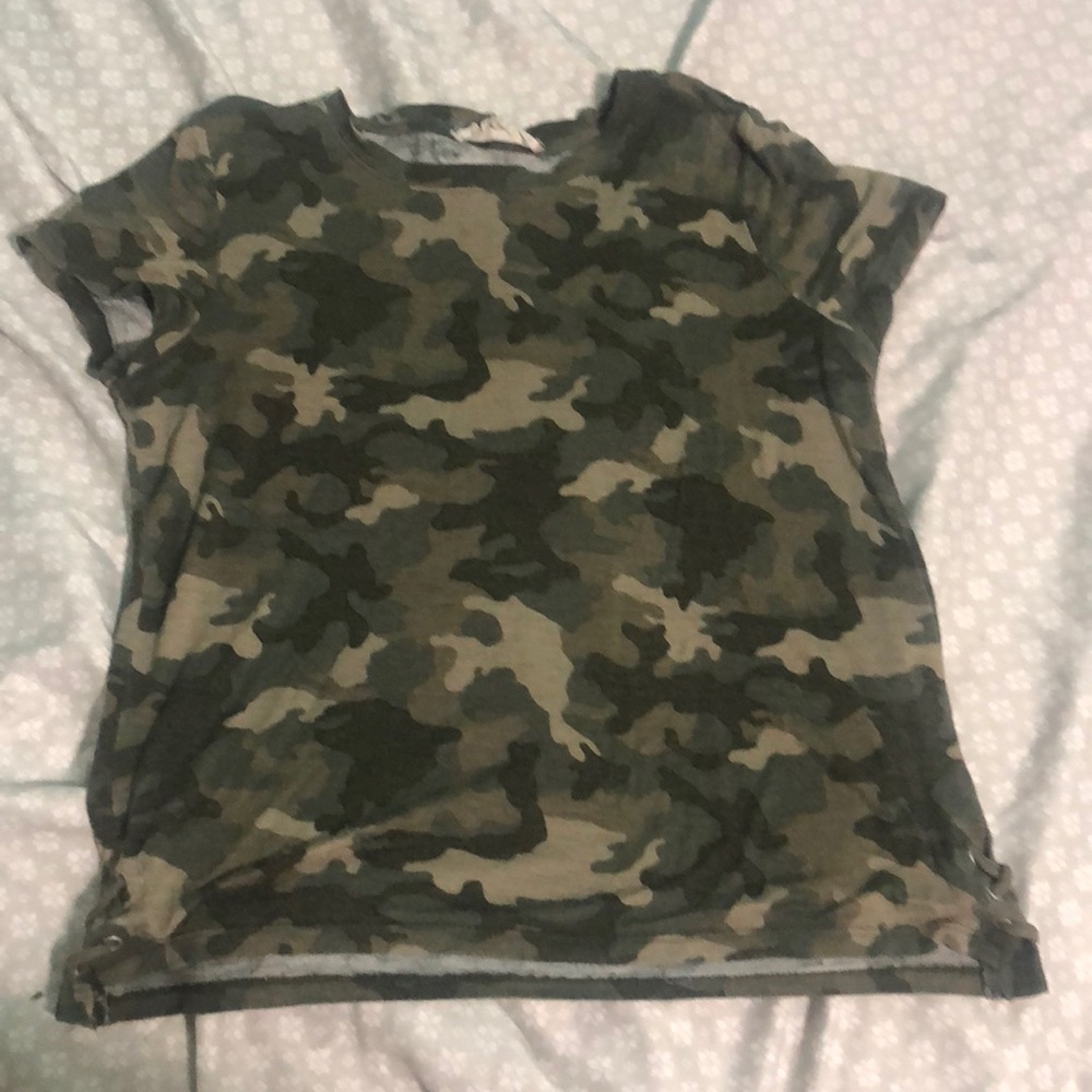 PINK REPUBLIC camo tee